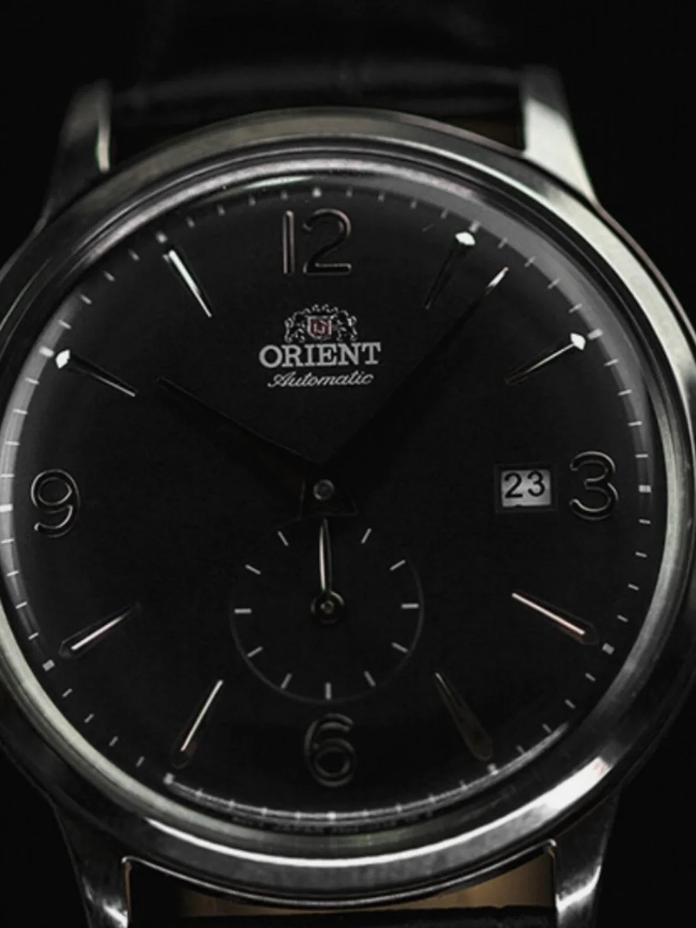 ORIENT Bambino Automatic Black Dial Men's SMALL SECONDS STAINLESS STEEL | 40.5MM